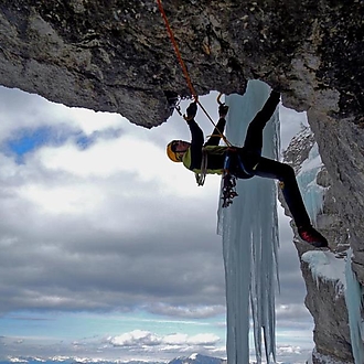 Dejan Koren, three new routes at Forcella Lavina